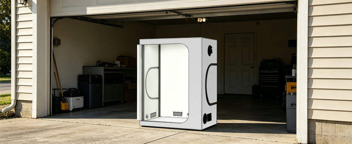 Grow Buddy 24''*24''*48'' (2×2) 1680D Indoor Grow Tent: Hydroponic, Climate Control, Optimal Growth