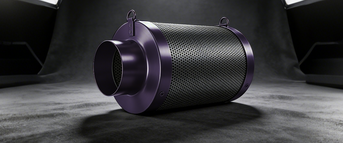 4 x 10 Zoll Luftkohlefilter zur Geruchsbekämpfung